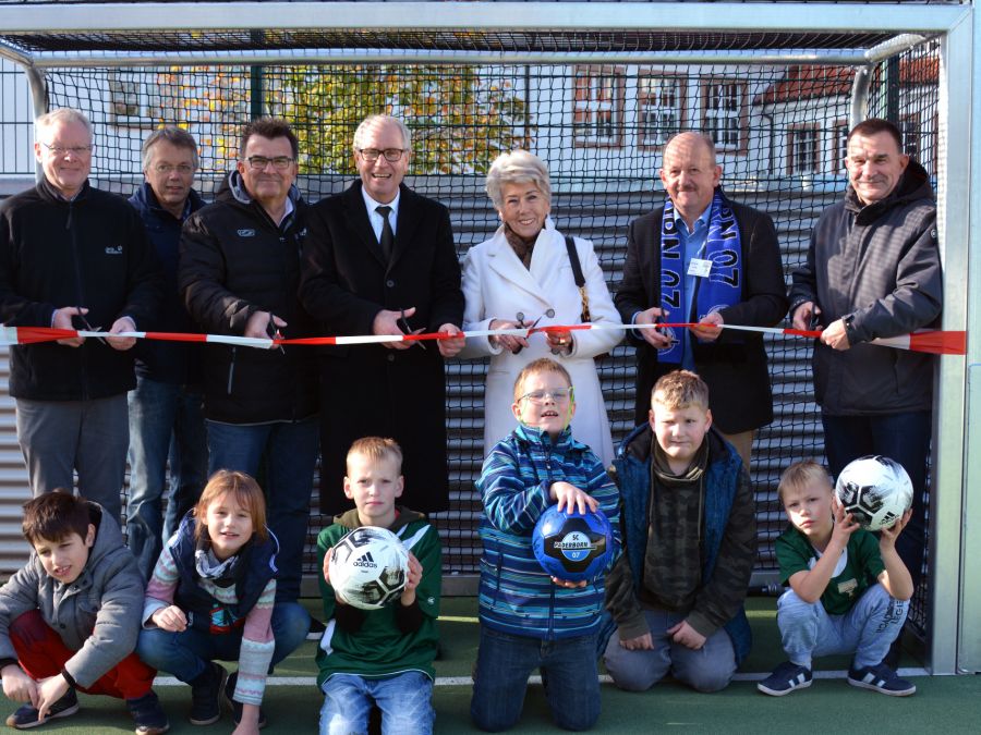 Astrid-Lindgren Kleinspielfeld Eröffnung